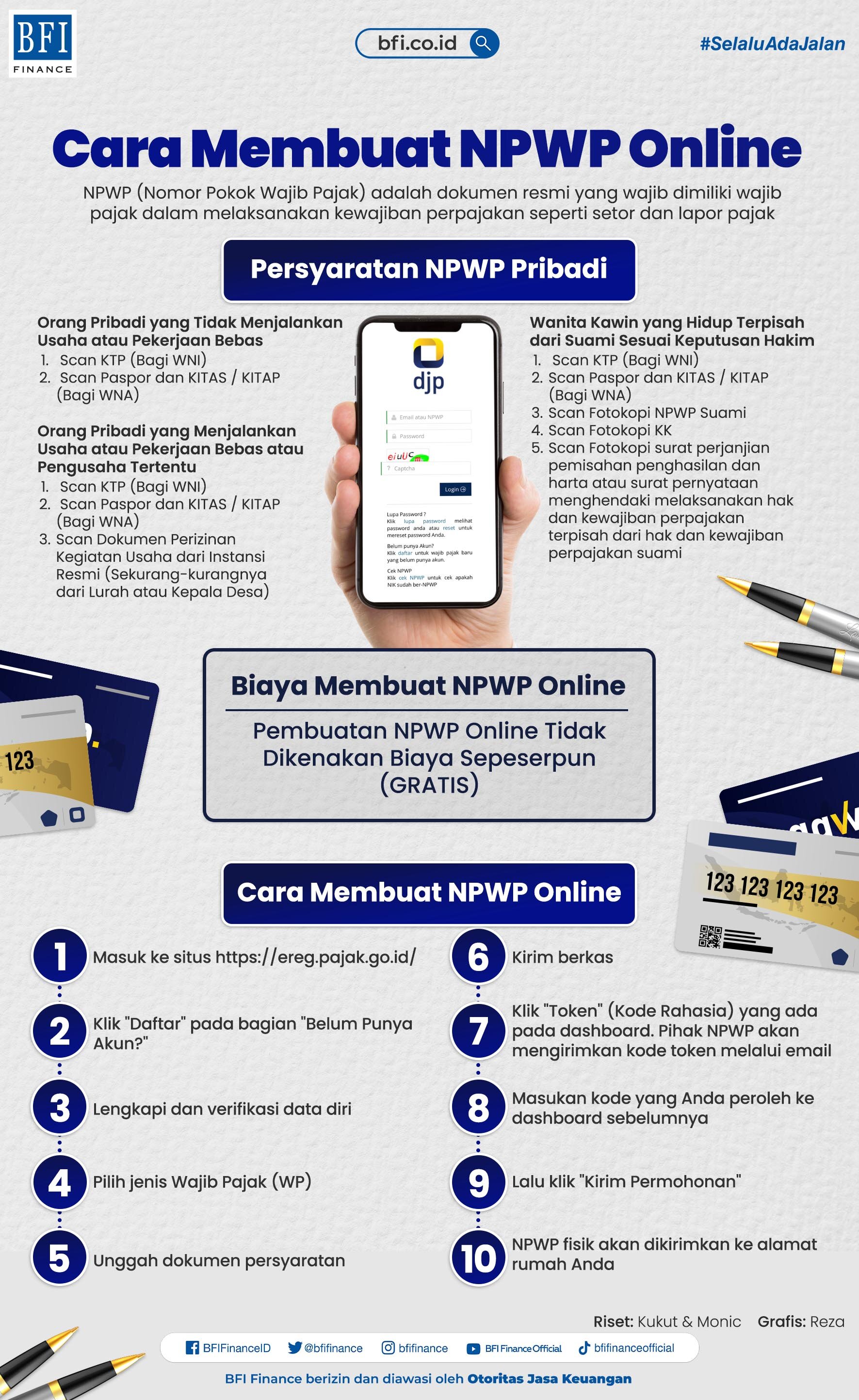 Cara Membuat NPWP Online