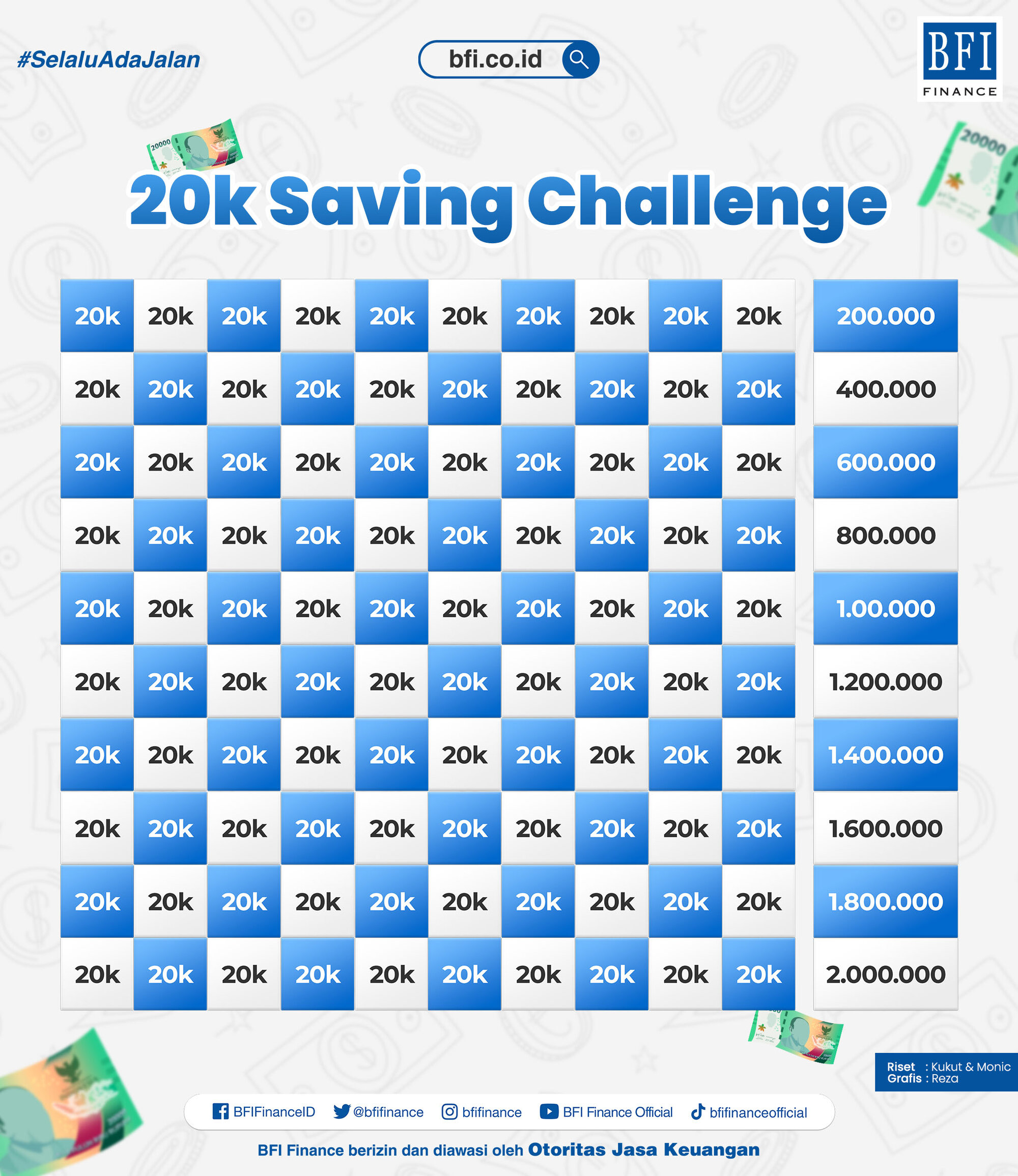 challenge menabung