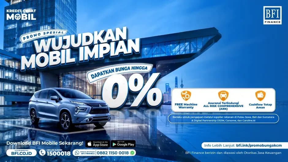 Promo Suku Bunga 0% Kredit Mobil Bekas | Kredit Cepat Mobil