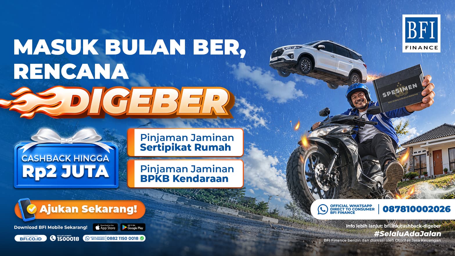 Plan Your DIGEBER in the "BER" Months and Get Up to IDR 2 Million in Cashback!