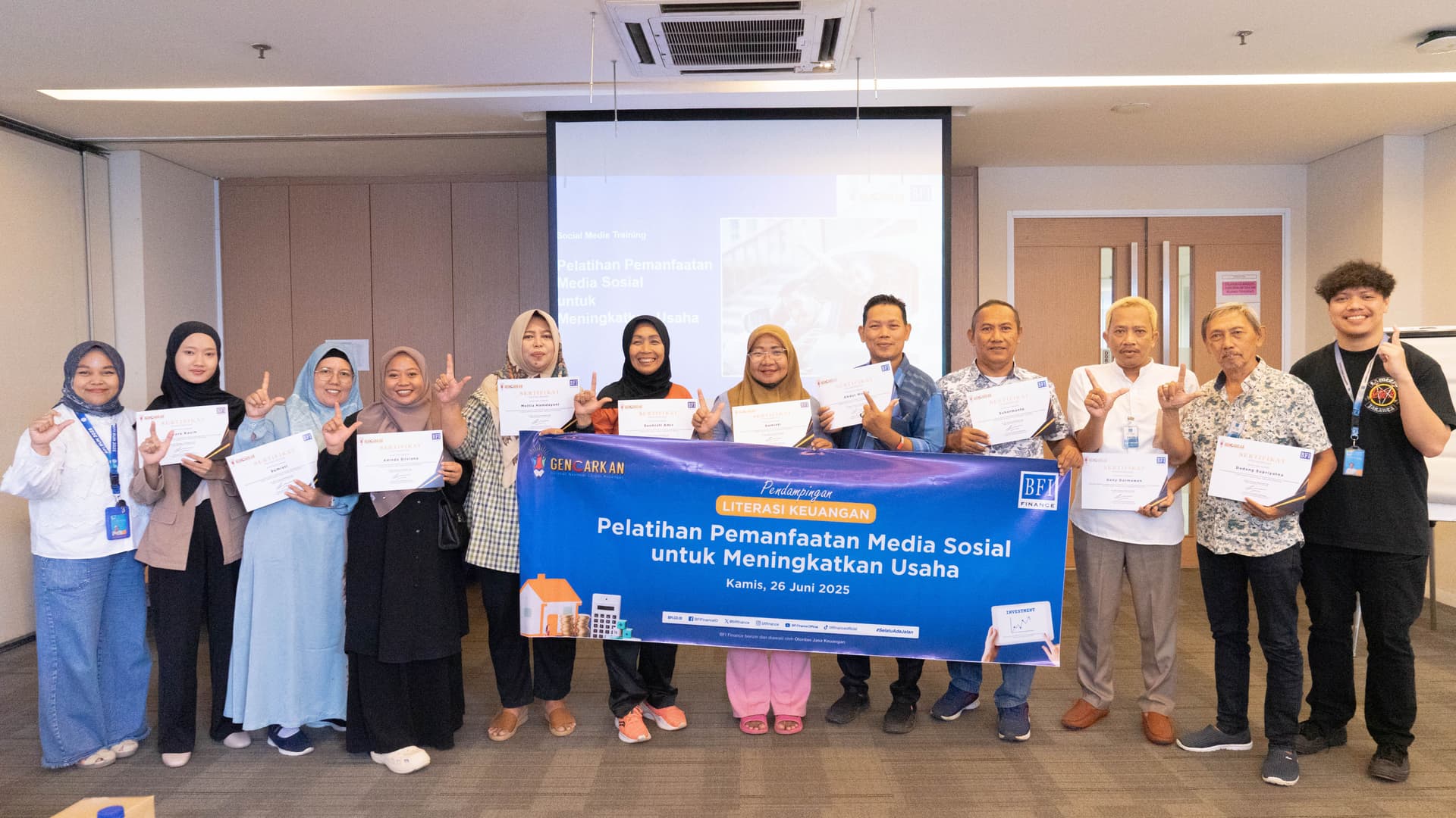 BFI Finance Gelar Pelatihan Pengembangan Usaha melalui Pemanfaatan Media Sosial