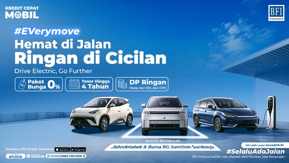 Promo Kredit Mobil Bekas EV | Kredit Mobil Cepat