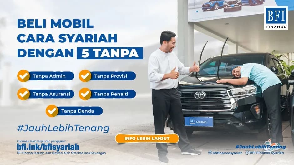 Promo Pembiayaan Kredit Mobil Bekas Syariah | My Cars BFI Finance