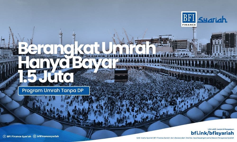 Promo Umrah DP 0% | My Ihram BFI Finance