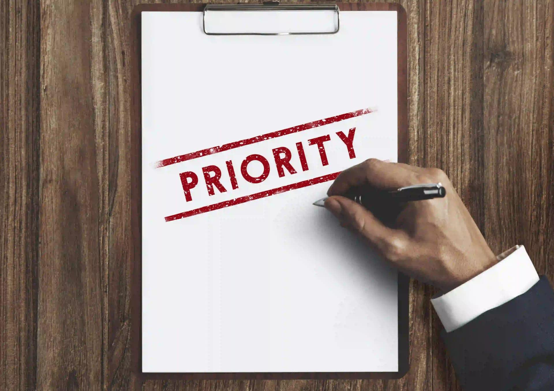 Information about the Priority Scale of Needs in Life