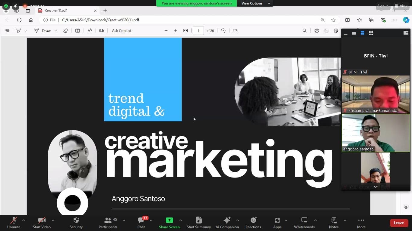 BFI Finance Gelar Workshop Daring Inspiratif untuk Dampingi Pelaku UMKM